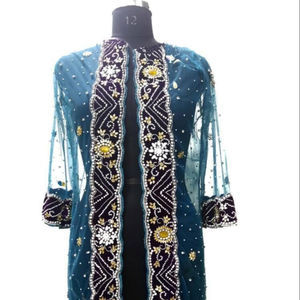 Joli Kimono Boho brodé rempli de broderies lourdes - Product Image 1