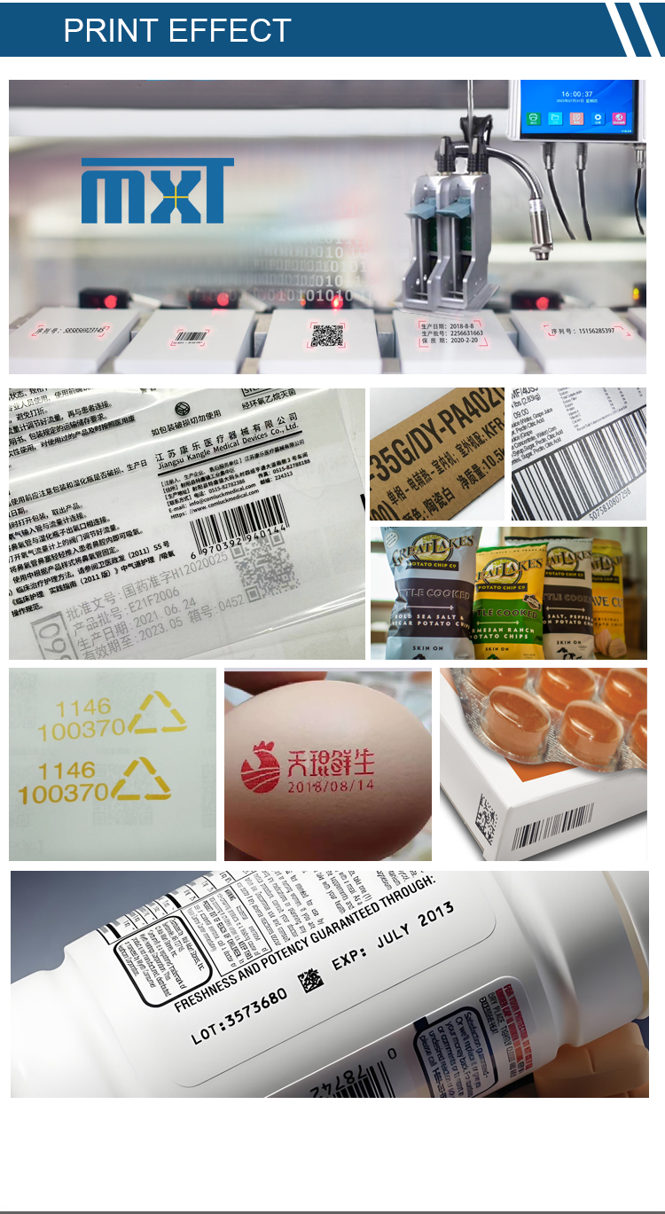 inkjet printer for cosmetic bottle labels