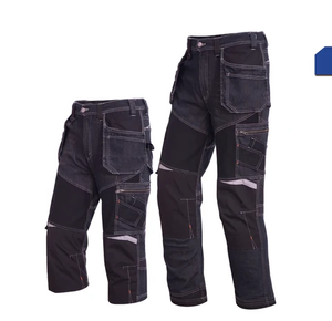 กางเกงทำงานสีทึบมีบริการ OEM กางเกงทำงานกลางแจ้งสีล้วนสำหรับผู้ชาย - Product Image 6