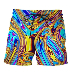 Lightweight Men's Sublimation Printed Gym <b>Shorts</b> Quick Dry Breathable Elastic Waist Custom Colors High Quality Wholesale - Product Image 4