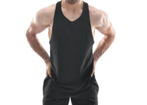 Haute qualité meilleure vente forte demande fait bas quantité minimale de commande hommes chemise de sport meilleure vente Slim Fit Fitness porter hommes débardeur Amano sport - Product Image 4