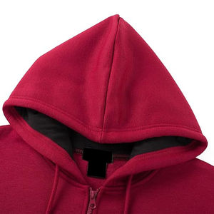 Ensemble de survêtements d'hiver personnalisés pour hommes – Style tendance à fermeture éclair, 100 % polyester, écologique, à capuche, coupe-vent, léger et complet - Product Image 3