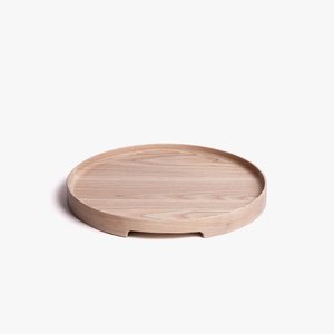 Nouveau design de plateau de service en bois de forme ronde pour la maison et les hôtels plateaux de service de table faits à la main personnalisés - Product Image 3