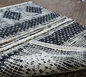 Alfombras y juegos de estilo y comodidad Premium Alfombras de cuero y yute de pila alta - Product Image 1