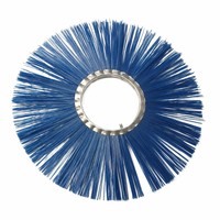 Brosse de balayage pour chargeuse compacte, équipement de construction de qualité, type Wafer, 20" 21" 22" 24" 26" 32" 36" 46"