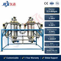 Système de filtration industriel à pression avec filtre à bougies CFC à lavage automatique en gros pour la séparation liquide-solide, certifié CE