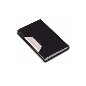 Porte-carte de visite en cuir léger de qualité supérieure en métal pour une utilisation formelle au bureau et une carte de crédit pour l'exportation - Product Image 1