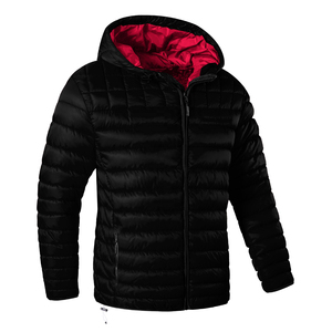 Men's Slim Non-Hooded Fleece <b>Jacket</b> Lightweight Windbreaker with Zip Closure Travel Wear Front Logo - Product Image 5