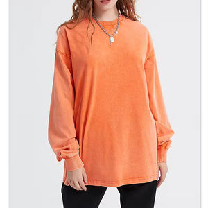 Sweat-shirt unisexe personnalisé lourd à quantité minimale de commande basse sweat-shirt à manches longues en coton sweats à capuche d'usine - Product Image 5