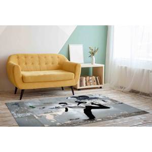 Tapis d'art graffiti Banksy : Tapis de couloir imprimé en 3D, avec poils doux - Product Image 2