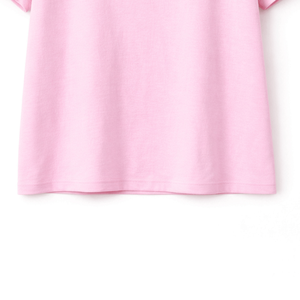 T-shirts pour garçons, filles et enfants, 100% coton, tricoté, léger, doux, manches courtes, col rond, écologique, été, décontracté, coupe confortable - Product Image 6