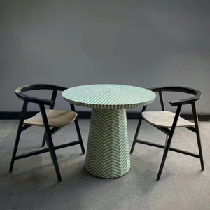 โต๊ะกาแฟหรูหราทันสมัยเป็นมิตรกับสิ่งแวดล้อม ประดับมุก สำหรับใช้กลางแจ้ง ยี่ห้อ TIMELESS CRAFT รุ่น TC-819 - Product Image 1