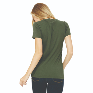 Camisetas de Mujer al por Mayor con Logotipo Personalizado, Tejidas, 180GSM, Algodón Puro, Diseño de Texto con Logotipo Personalizado - Product Image 3