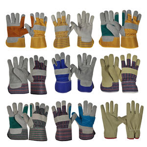 Gants de travail en cuir de vachette robustes à prix de gros, gants de travail en cuir pour la construction, gants de travail d'hiver - Product Image 3