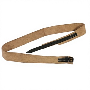 Servicio OEM, Cinturones Casuales de Lona 100% Genuina de Alta Calidad para Hombre con Hebilla de Cobre - Product Image 1
