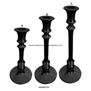 2026 Wedding Decor Aluminum <b>Candle</b> <b>Stand</b> with Classic Nickel Plated Handmade Custom <b>Candle</b> Holder and Pillar Holder - Product Image 4