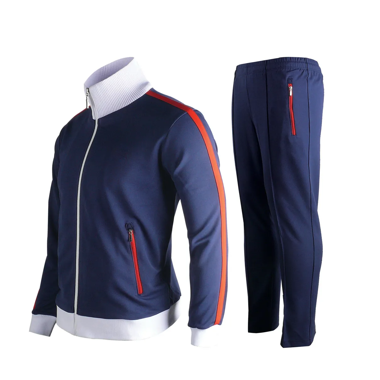 Venta al por mayor Venta caliente Chándal Hombres diseño nuevos chándales personalizado jogging chándal hombres fútbol deporte chándal al por mayor