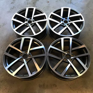 Rines de Aleación Personalizados Estilo Europeo 17x7.0, Multirradio, 5x112, Centrado en el Eje, 57.1mm, Borde Profundo, Plateado Mecanizado, para Golf 40mm - Product Image 4