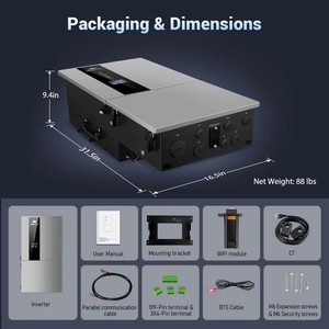 SUN GOLD POWER 7.6KW Onduleur hybride 48V SGN7.6K1HB-48 triphasé - Product Image 4