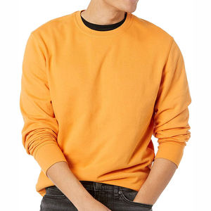 Sudadera con Capucha Lisa Negra de Moda, 100% Algodón, Sudadera con Logotipo Personalizado, Sudadera de Alta Calidad sin Capucha - Product Image 5