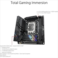 Placa base para juegos ROG STRIX 1700 B760 DDR5 Intel LGA ATX con características clave WiFi extraídas