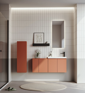 Mueble de baño de cerámica con diseño de cajón Ferla - Product Image 3