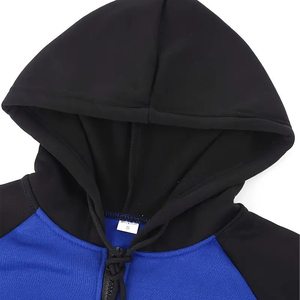 Sweat-shirts d'hiver pour hommes avec fermeture éclair, couleur personnalisée, séchage rapide, respirant, écologique, coupe ample, service OEM, polaire thermique - Product Image 4