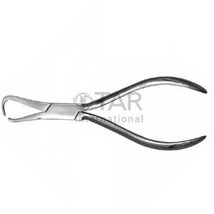 คีมหนีบฟันแบบแมนนวลทำจากทองแดงทำจากสเตนเลสสตีลเครื่องมือทางการแพทย์สำหรับกำจัดมงกุฏทันตกรรม - Product Image 6