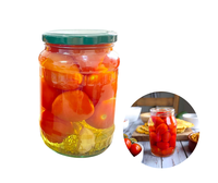 ALTO ESTÁNDAR Estándar ISO Origen Vietnam Calidad de primera calidad Gran cantidad TOMATES cereza PICADOS de Vietnam en tarros de 720ml