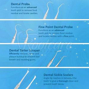 Kits de Exploración Dental de Último Diseño 2025, Material de Acero Inoxidable, Kits de Exploración Dental de Alta Calidad - Product Image 4