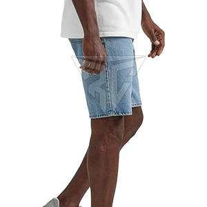 Logo personnalisé Dernière conception Hommes Jeans Shorts Vente en gros Bas quantité minimale de commande sur mesure Jeans Shorts pour hommes - Product Image 5