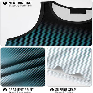 เสื้อกล้ามวิ่งผ้าตาข่ายสำหรับผู้ชายเสื้อกล้ามเล่นกีฬาเสื้อวิ่งแบบกำหนดเองได้ - Product Image 6