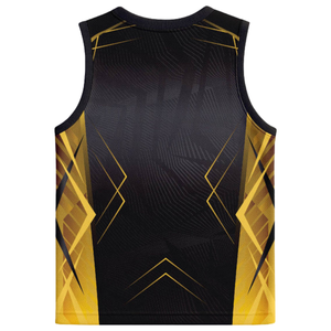 Conjunto de Camiseta de Baloncesto para Hombre, Camiseta sin Mangas y Pantalones Cortos de Secado Rápido, Transpirables, de Malla de Poliéster, Uniforme Deportivo Personalizado - Product Image 4