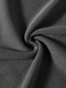 Sweat à capuche imprimé bouffant avec motif imprimé de lettres avec épaules tombantes personnalisées, sweats à capuche pour femme au meilleur prix - Product Image 2