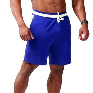 Short de gymnastique à séchage rapide pour hommes, motif solide personnalisé, jogging d'entraînement, taille élastique, entraînement, fitness, short de course confortable - Product Image 1