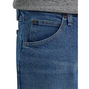 Noir Gris Denim Jeans Pantalon Hommes Automne Noir Bleu Foncé Straigh Hommes Jeans Pantalon Classique Caaual Coton Stretch Taille 40 42 44 - Product Image 6
