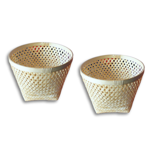 HOT SELLING PRODUCT Chic and Sustainable: <b>Bamboo</b> Storage <b>Baskets</b> for Every Lifestyle Export From Vietnam - Product Image 1