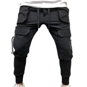 Pantalon de sport pour homme avec logo brodé personnalisé, meilleur prix, 100% coton, pantalon large unisexe, sport, haute qualité - Product Image 1