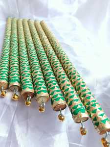 Authentic Indian Dandiya <b>Sticks</b> Perfect for Garba Dance Navaratri Celebrations & Party Favor on Dandiya Night Festival Accessory - Product Image 4
