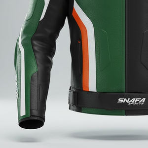 Vestes de moto de haute qualité fabriquées au Pakistan, vestes en cuir pour hommes personnalisées très populaires de haute qualité à prix avantageux - Product Image 3