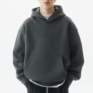 เสื้อฮู้ดดี้ผู้ชายแบบกันน้ำ ผ้าฟลีซโพลีเอสเตอร์/คอตตอน พิมพ์ลาย คุณภาพสูง 420 450 500 600 GSM ทรงปกติ สำหรับฤดูหนาว ผลิตโดย ODM Manufacturer - Product Image 1