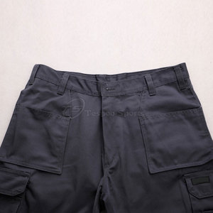 Pantalones Cargo de Algodón Duradero para Hombre, Corte Relajado, Diseño con Múltiples Bolsillos, Tela Transpirable, Pantalones de Moda Urbana para Uso Diario - Product Image 3