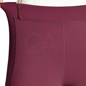 Pantalons d'équitation pour femmes, pantalon de montée flexible à compression, vêtements de sport équestres, jodhpurs et culottes de montée personnalisés - Product Image 6