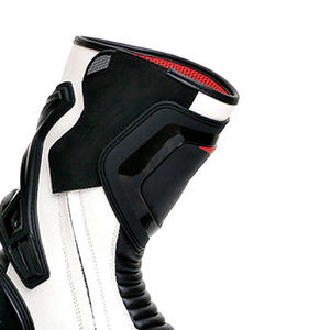 Zapatos de carreras de cuero de vaca de grano superior 2024, cómodos zapatos de cuero genuino para motocicleta hasta la rodilla, goma plana impermeable - Product Image 4