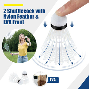 Ensemble de filet multisports de 10 pieds - Hauteur réglable (33,5 à 61 pouces) pour le badminton/le volley-ball/le pickleball/le tennis - Product Image 3