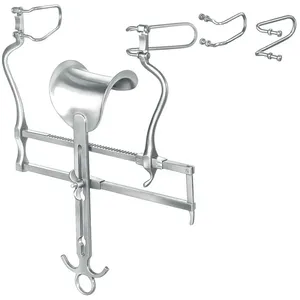Ensemble de rétracteurs abdominaux en acier inoxydable, instruments chirurgicaux réutilisables, outils médicaux hospitaliers - Product Image 6