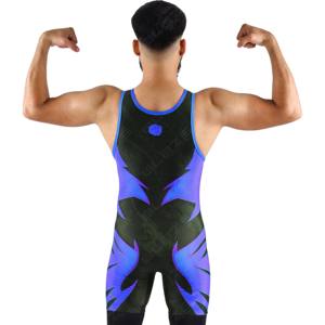 Wrestling Singlet Femmes, Hommes et Femmes Wrestling, Girl in Wrestling Singlet - Product Image 3