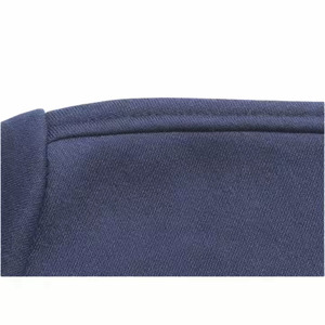 Sweat à capuche unisexe 100% coton uni avec fermeture éclair pour hommes, logo personnalisé, pull oversize, sweats à capuche épais et vierges, vente en gros - Product Image 3