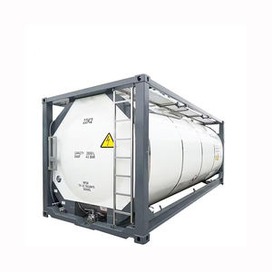 Récipient de réservoir de liquide iso de 20 pieds pour le transport de liquide en vrac de qualité chimique et alimentaire avec corps isolé en acier inoxydable - Product Image 3