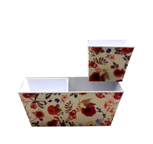 Metal <b>Planter</b> Premium Quality Hand Crafted Printed Home Garden <b>Planters</b> Decoration Ware <b>High</b> Demanding Printed Garden Supplies - Product Image 1